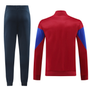 Barcelona 24/25 Men's Red Long Zip Jacket