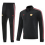 Manchester United 24/25 Men's Originals Terrace Icon Black Long Zip Jacket