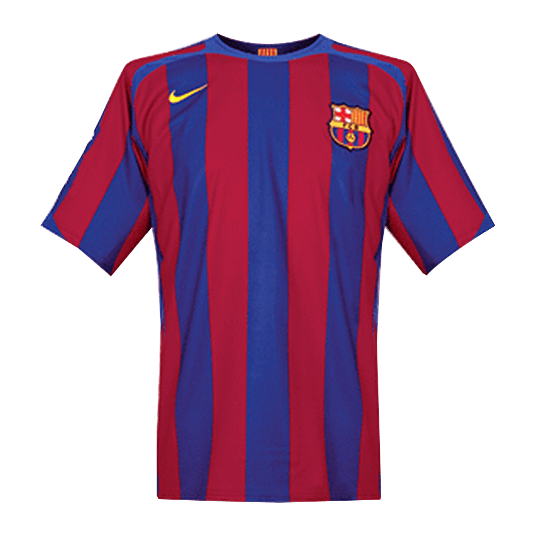 Barcelona 05/06 Men's Home Retro Shirt