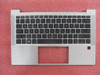 SPS-TOP CVR W/KBDPM CP BL SR PVCY US - HP Genuine Replacement Spare Parts - M53847-001-HP