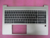 SPS-TOPCOVER W/KB CP BL NOSD LTNA - HP Genuine Replacement Spare Parts - M78509-161-HP