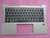 SPS-TOP CVR W/KBDPM CP BL SR LTNA - HP Genuine Replacement Spare Parts - M53846-161-HP