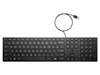 HP WIRED DESKTOP 320K KEYBOARD - ENJOY A COMFORTABLE FIT WITH A REDUCED-SIZED KE-1