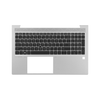 HP Top Cover with Backlit Keyboard with Chrome Palmrest and Pointing Stick and US Layout - HP Genuine Replacement Spare Parts - M35816-001-HP