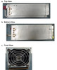 Hot-pluggable power supply module - 400W, 12V output - With power factor correction (PFC) - HPE Genuine Replacement Spare Parts - 406442-001-HPE