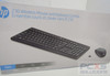 HP Wireless Keyboard & Mouse 230 Black - 18H24AA
