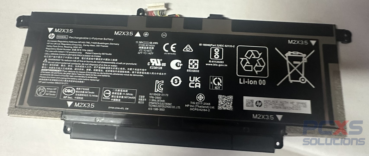 hp BATTERY 6C68Wh 3.11Ah LI SS06068XL-PL Dragonfly 13 G3  - M73478-005