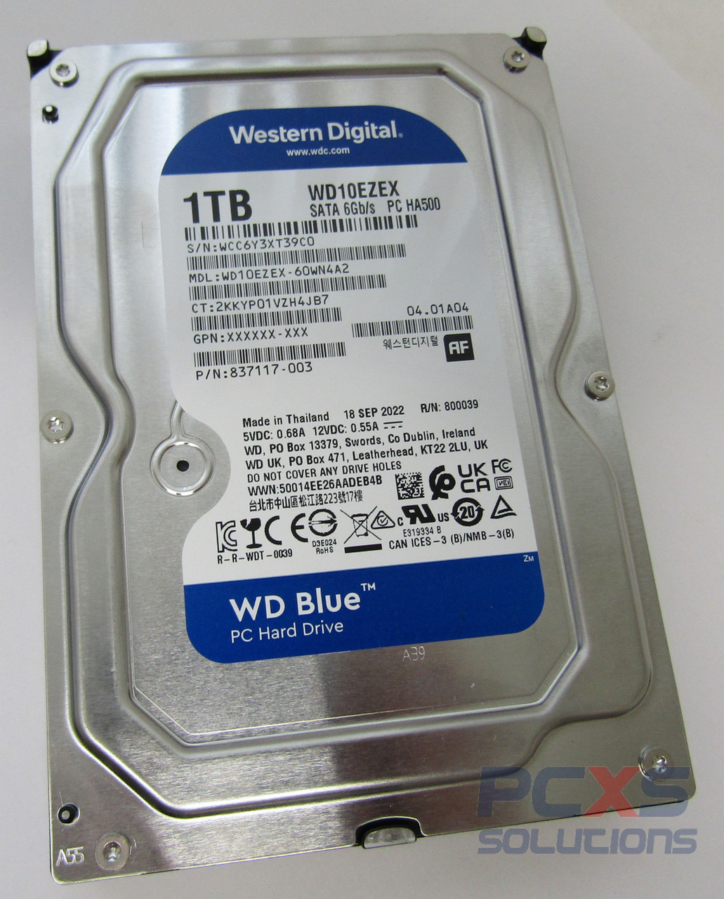 hp HDD SATA 1TB 7200RPM 3.5in RAW - L89701-001