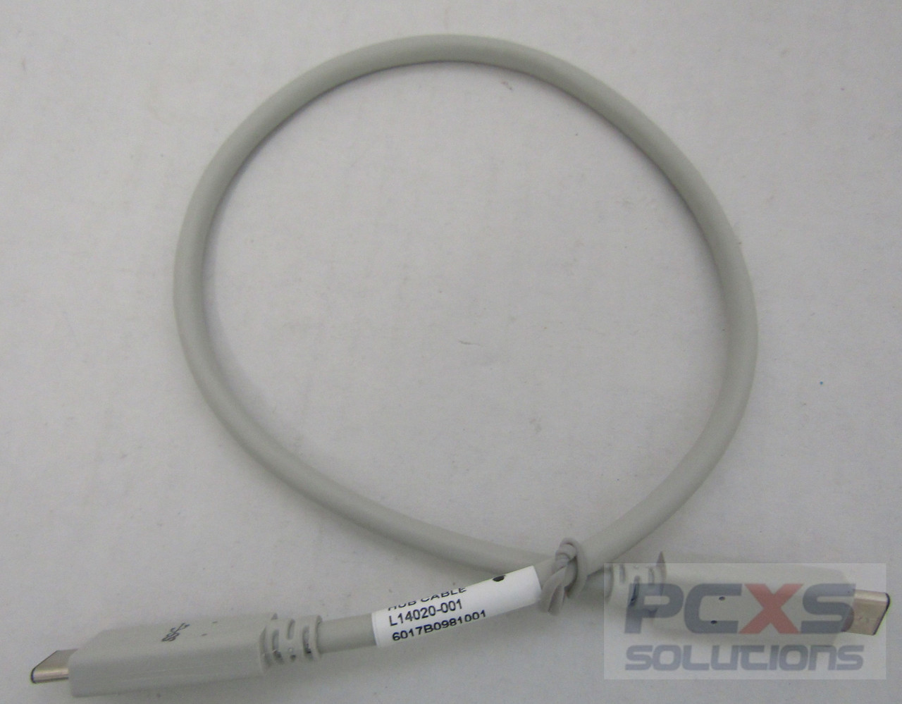 hp Short 40cm 60W USB3.2 GEN1 USB C TO USB C White Charging Cable - L14020-001