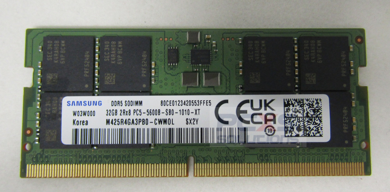 hp SODIMM 32GB DDR5 5600 NECC EliteBook 860 16 G10 / 840 G10 / fury 16 G10 - N50075-001