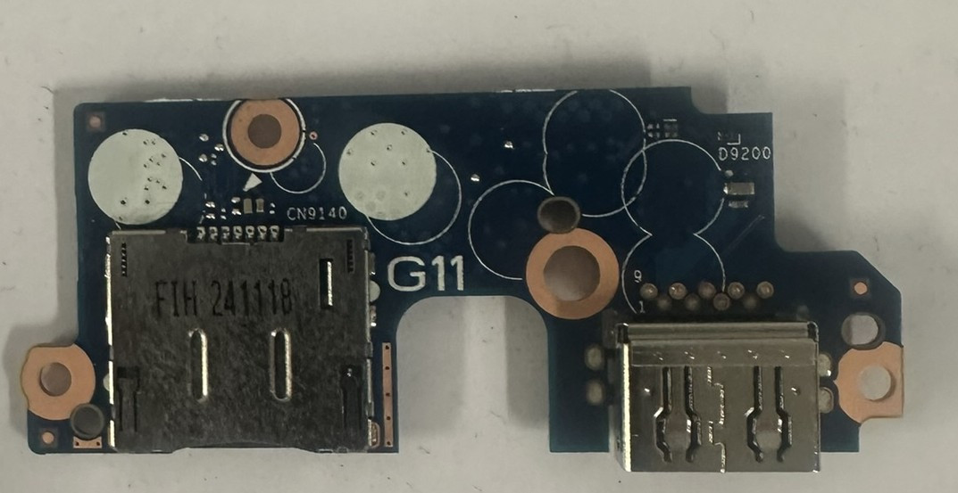 HP EliteBook 8470ノートPC USBポート2つ 英語配列 hp PCA USB BOARD zbook firefly g11 / elitebook 840 g11 - N94621001