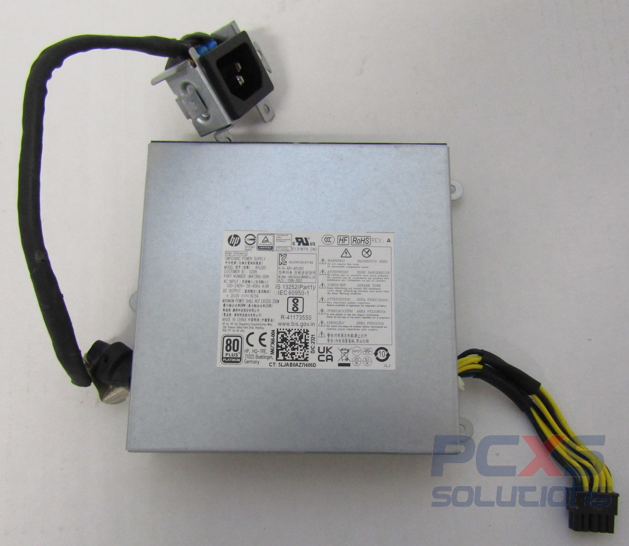 hp P/S AIO 330W CDT21 92%EFF 20V 1OP ACBEL ENVY 34 inch All-in-One Desktop PC 34-c0000 / C1000 / Chromebase 21.5 AIO - M47366-004