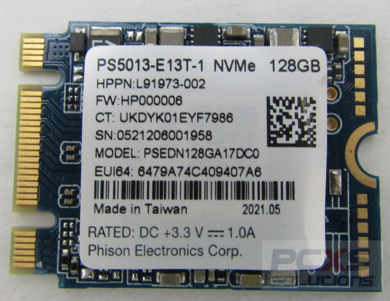 hp SSD 128GB 2230 PCIe NVMe Value  -  Hp Pro - L91973-002