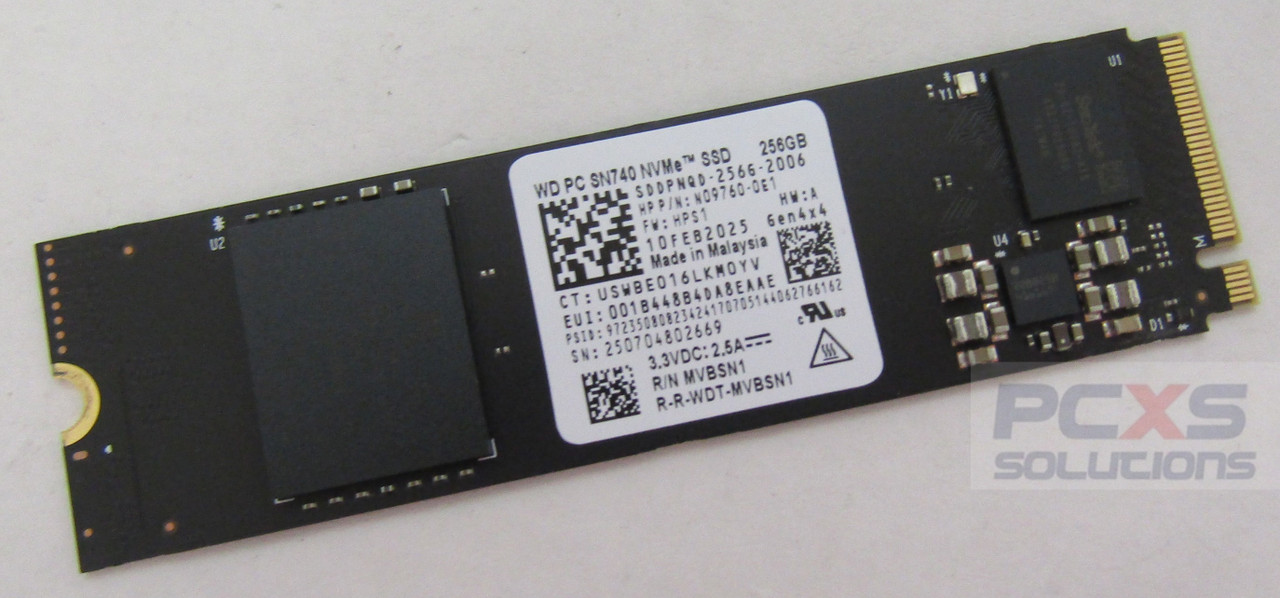 hp SKO-SSD 256GB PCIe-4x4 2280 NVMe M.2 - N09760-0E1