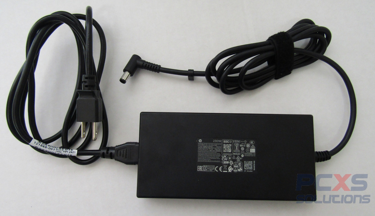 SKO-230W AC ADPTR, PFC SMART 3Pin 7.4mm - HP Genuine Replacement Spare Parts - L76561-001-HP