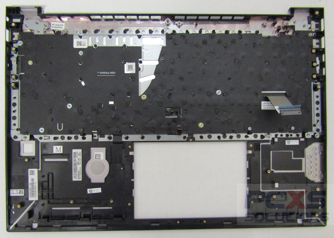 SPS-TOPCOVER UMA W/KB CP BL US - HP Genuine Replacement Spare Parts - N93088-001-HP