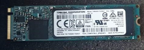 SPS-SSD HP Z Turbo Drv 1TB PCIe - HP Genuine Replacement Spare Parts - 851548-001-HP