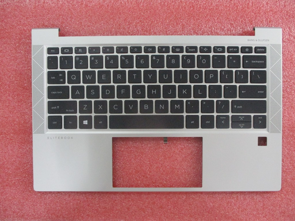 SPS-TOP CVR W/KBDPM CP BL SR PVCY US - HP Genuine Replacement Spare Parts - M53847-001-HP