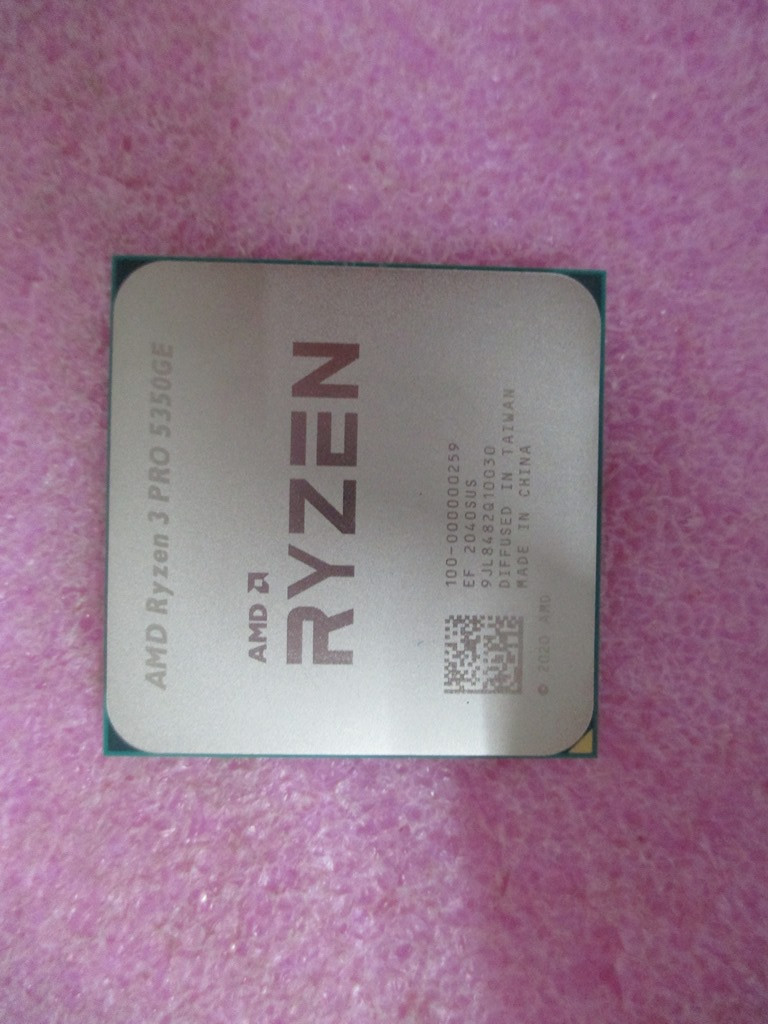 SKO CPU A Ryzen3 PRO5350GE 4C 3 60G 35W HP Genuine Replacement Spare SKO CPU A Ryzen3 PRO5350GE 4C 3 60G 35W HP Genuine Replacement Spare