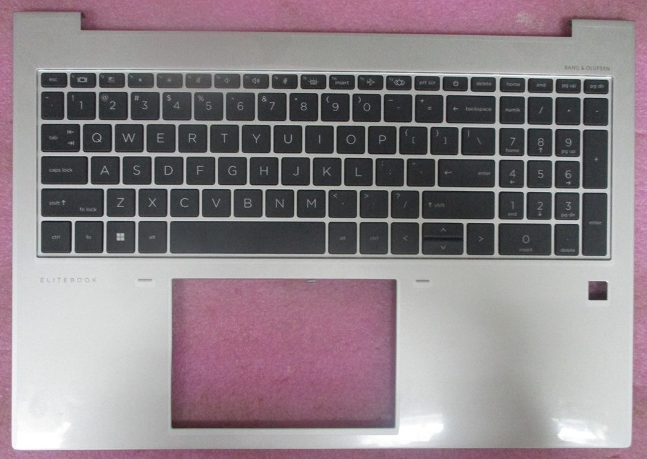 SPS-TOP COVER W/KB CP BL SR PVCY US - HP Genuine Replacement Spare Parts - N08146-001-HP