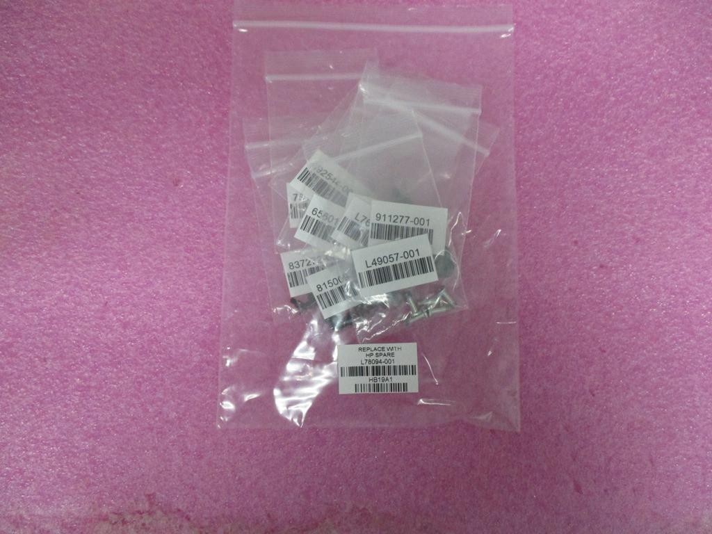 SPS-SCREW KIT - HP Genuine Replacement Spare Parts - L78094-001-HP