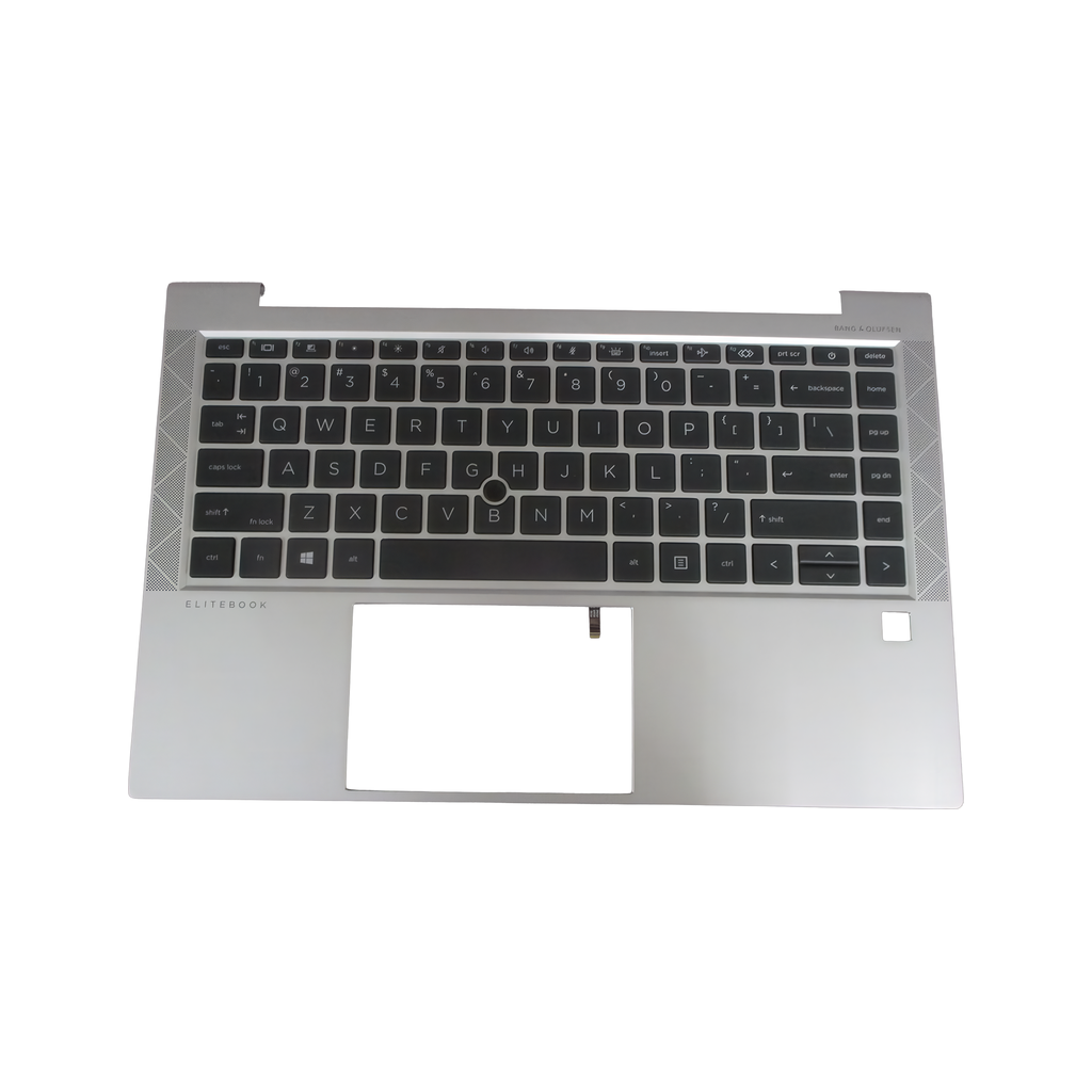 SPS-TOPCVR W/KB CP+PS BL PVCY US - HP Genuine Replacement Spare Parts - M07091-001-HP