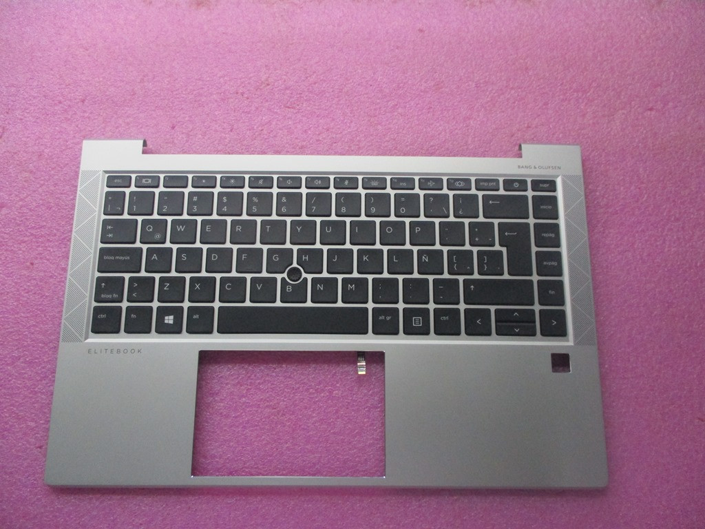 SPS-TOP CVR KBDPM CP+PS BL SR LTNA - HP Genuine Replacement Spare Parts - M52490-161-HP