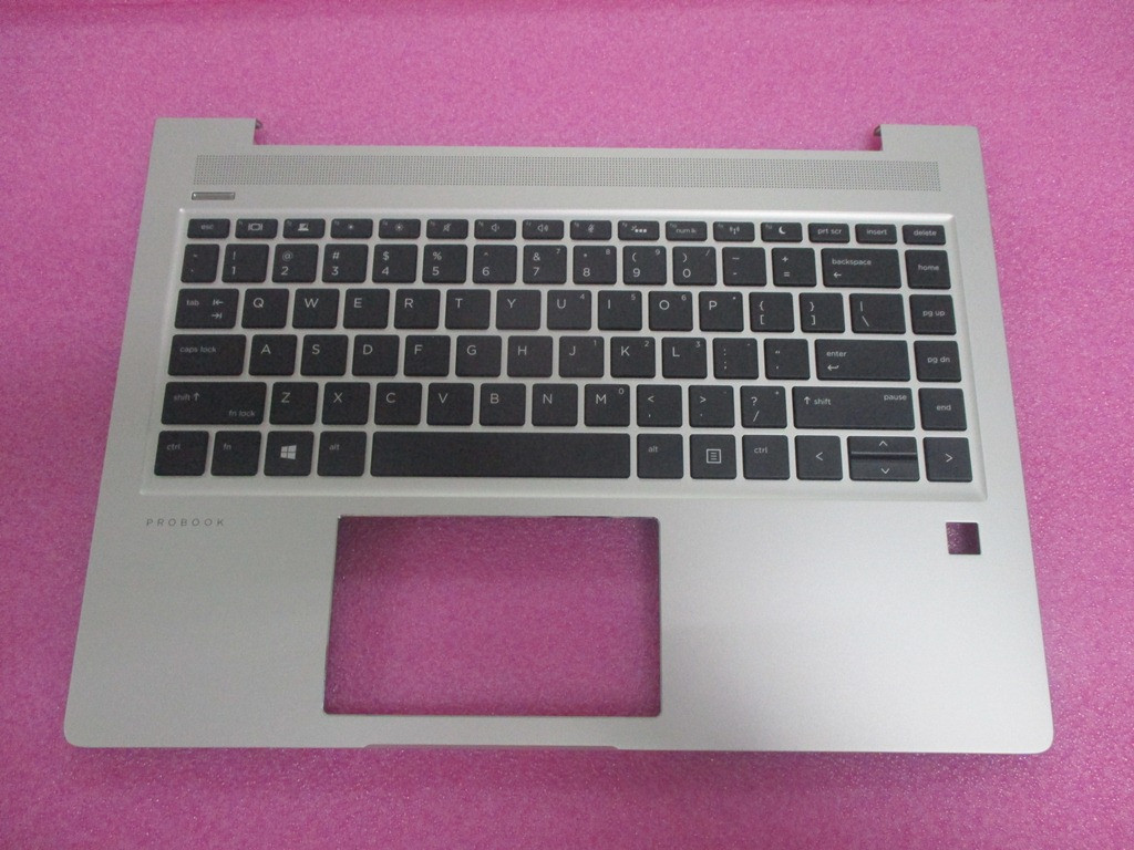 SPS-TOP COVER W/KB CP BL PVCY US - HP Genuine Replacement Spare Parts - L79440-001-HP