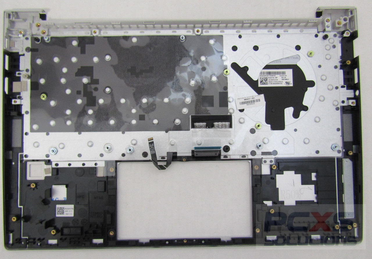 SPS-TOP COVER W/KB CP BL SR US - HP Genuine Replacement Spare Parts - N45437-001-HP