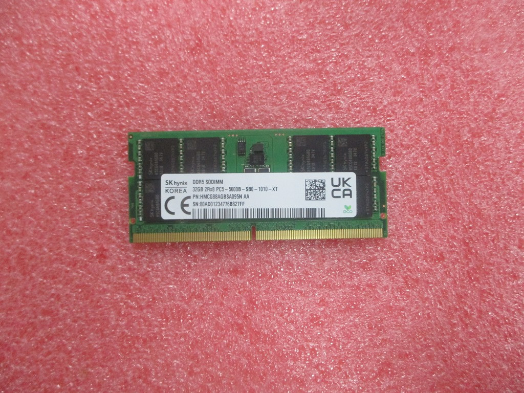 hp SKO-SODIMM 32GB DDR5 5600 nM zbook Fury 16 G10 - N77400-001