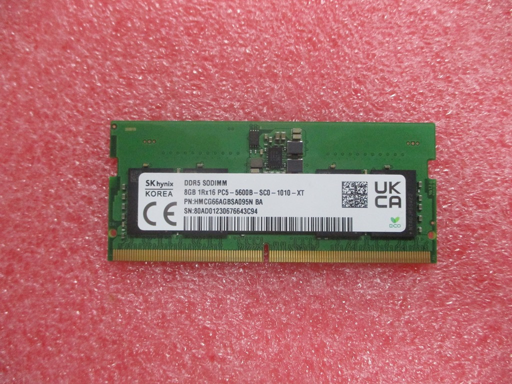 SKO-SODIMM 8GB DDR5 5600 1.1v PRC - HP Genuine Replacement Spare