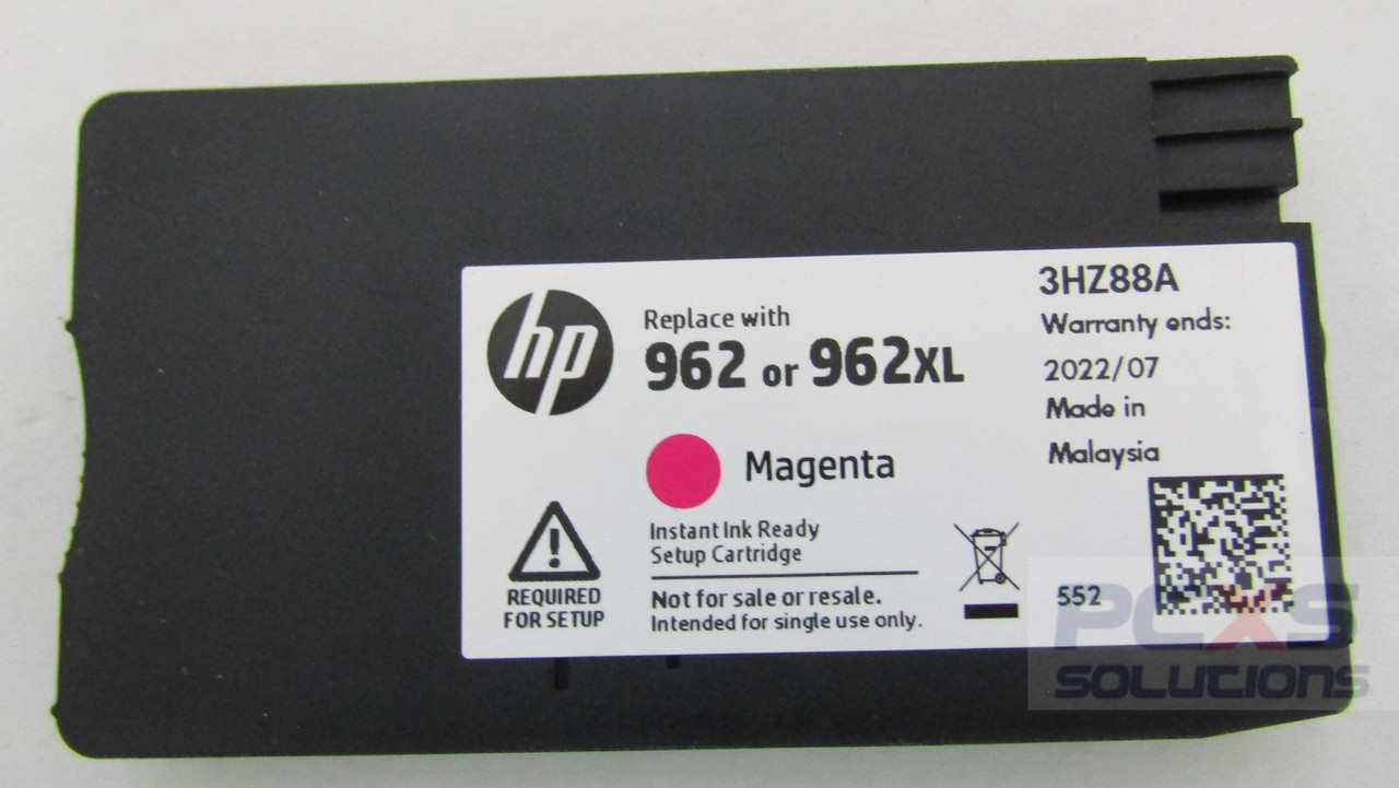 hp 962 Setup Mag Instant Ink Rdy Crtg - 3HZ88A