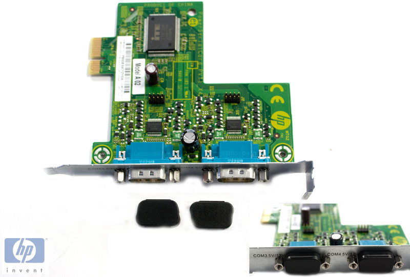 SPS-2-Ports Power Serial Card - HP Genuine Replacement Spare Parts - 638947-001-HP