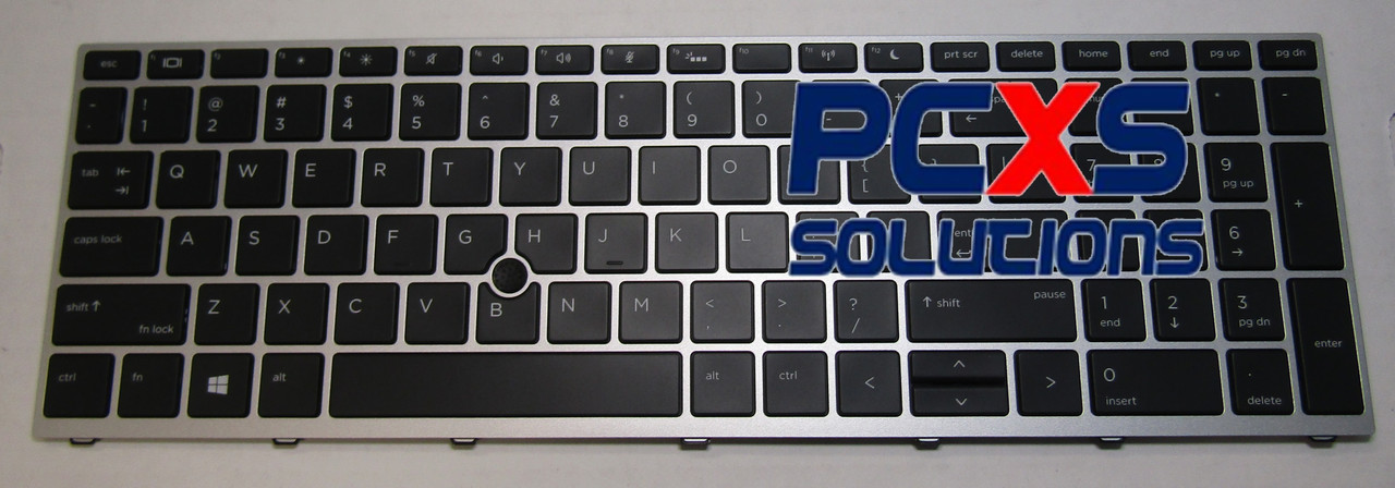 SPS-KBD CP+PS BL SR 15 - US - HP Genuine Replacement Spare Parts - L09595-001-HP