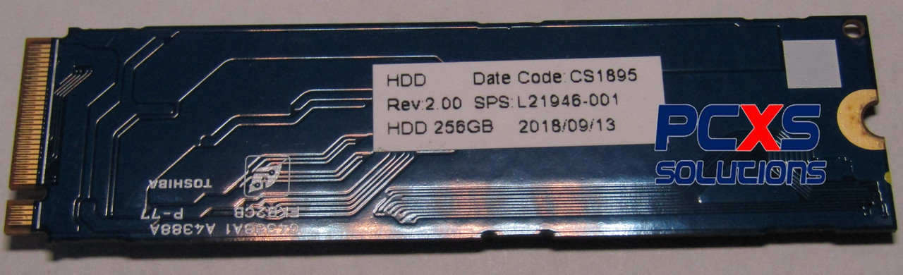 SPS-SSD 256GB PCIE NVME TLC - L21946-001