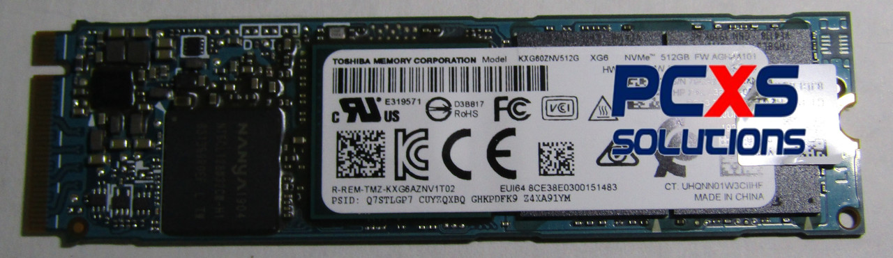 512GB NVME SSD - L38667-001