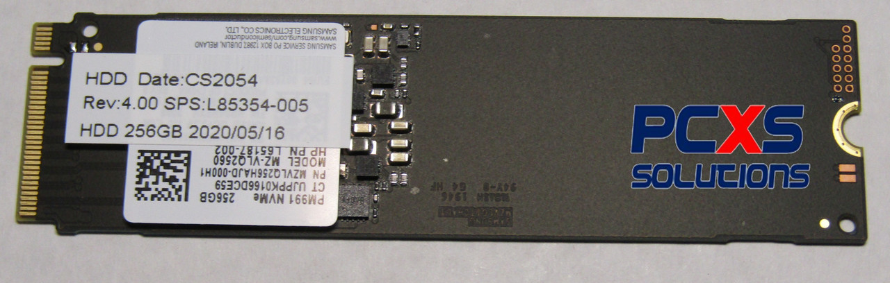 Solid-state drive 256GB M2 2280 PCIe NVM Pavilion X360 14M-DW - L85354-005