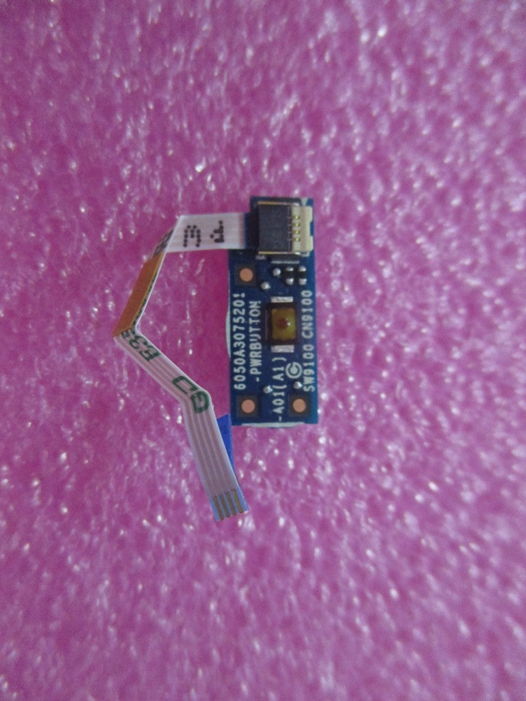SPS-POWER BUTTON BD W/CABLE - HP Genuine Replacement Spare Parts - L74096-001-HP