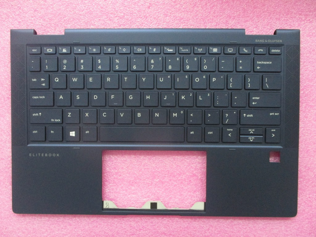 SPS-TOPCOVER W/KYBD BL PVCY US - HP Genuine Replacement Spare Parts - L74117-001-HP