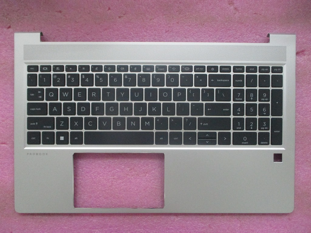 SPS-TOPCOVER W/KB CP BL PVCY NoSD US - HP Genuine Replacement Spare Parts - M78510-001-HP