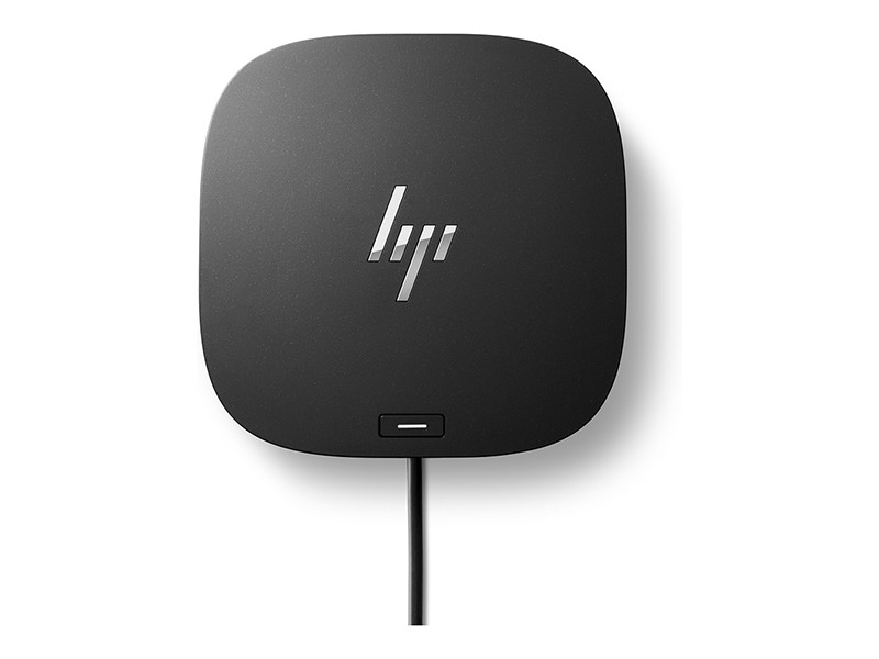 DOCK - BLACK - POWER SUPPLY - FRONT: 1 USB-C PORT WITH DATA AND POWER OUT (15W);-1