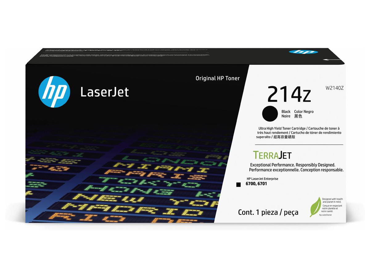 HP 214Z (W2140Z) BLACK ORIGINAL LASERJET TONER-1