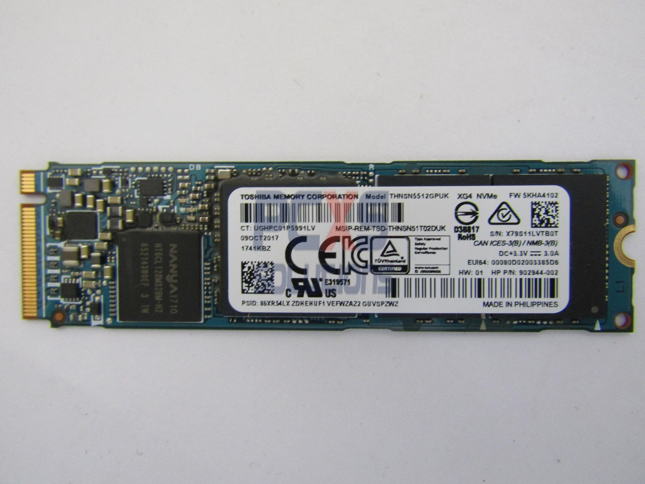 hp SPS-SSD 512GB M.2 GEN 3X4 TLC SS LOCK - L01508-001