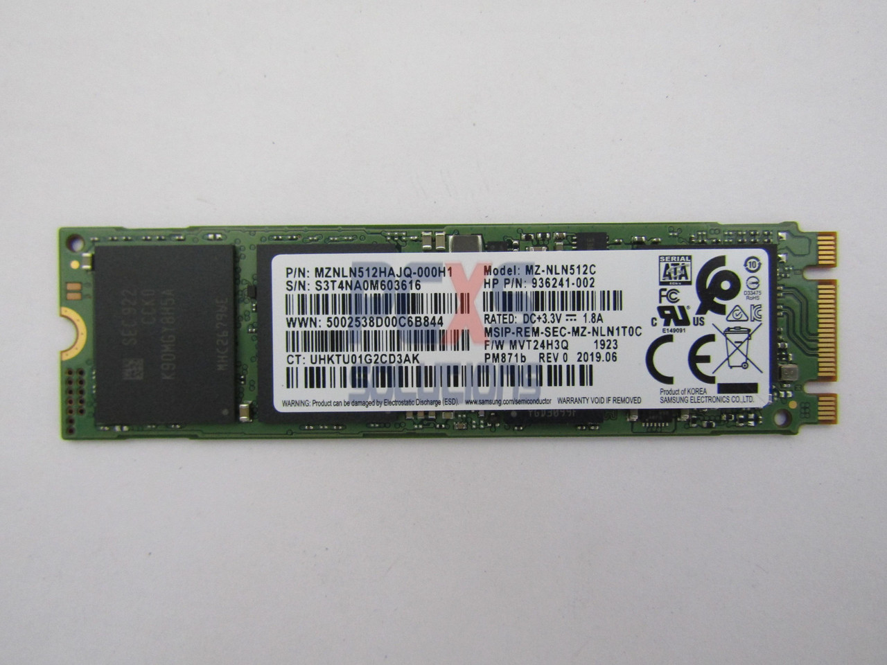 hp SPS-SSD 512GB TLC SATA-3 M.2 - L95711-001