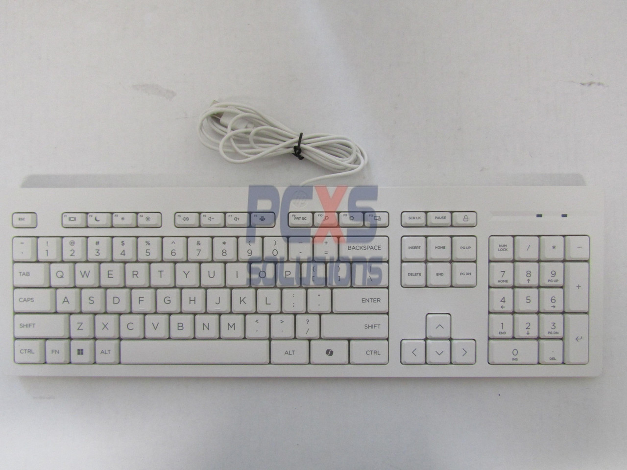 hp SPS-KBD HP 125 C White Wired NP C US - P10673-001