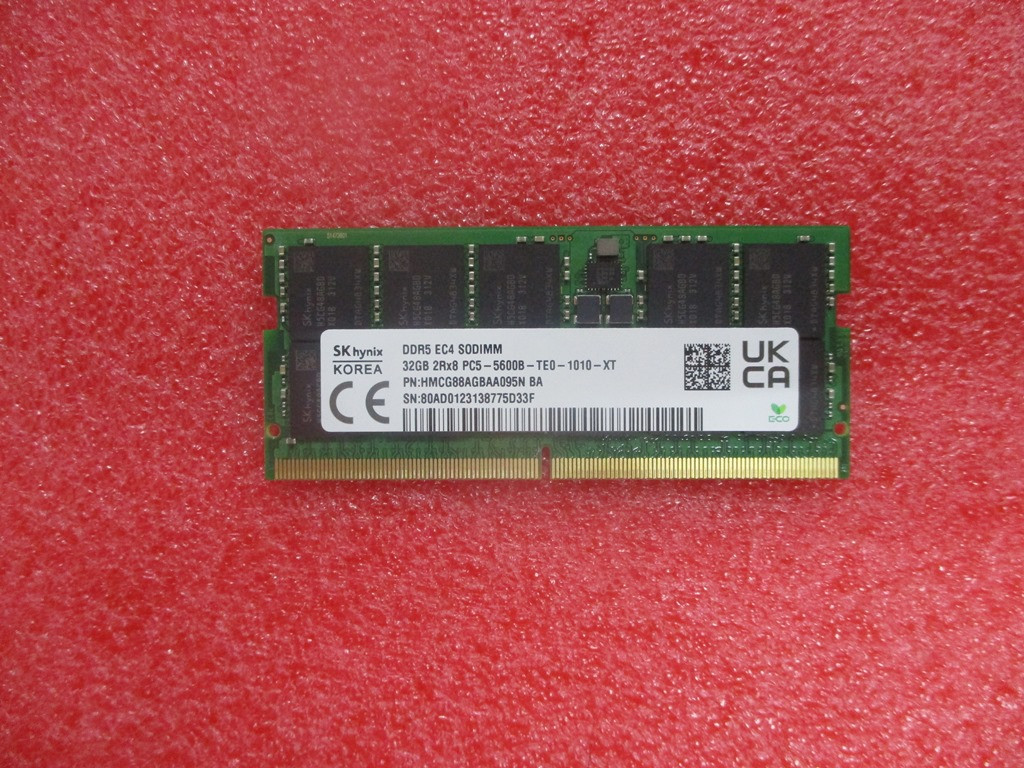 SKO-SODIMM 32GB DDR5 5600 ECC nM - HP Genuine Replacement Spare Parts - N50074-001-HP