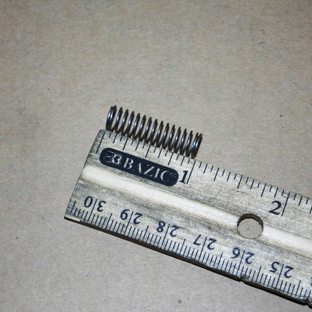 SPRING-CS,SUS304-WPB,PI0.6,D6.5,L25,ID5. - HP Genuine Replacement Spare Parts - 6107-001287-HP