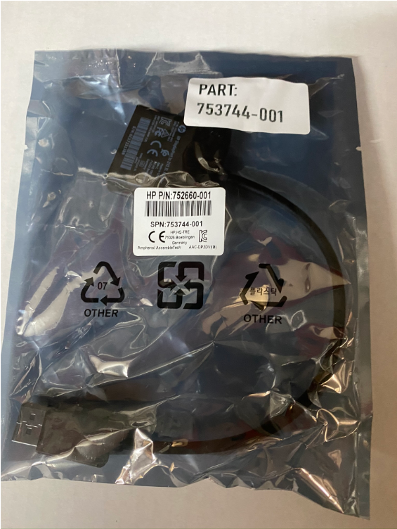 SPS-HP Display Port to DVI Adapter - HP Genuine Replacement Spare Parts - 753744-001-HP