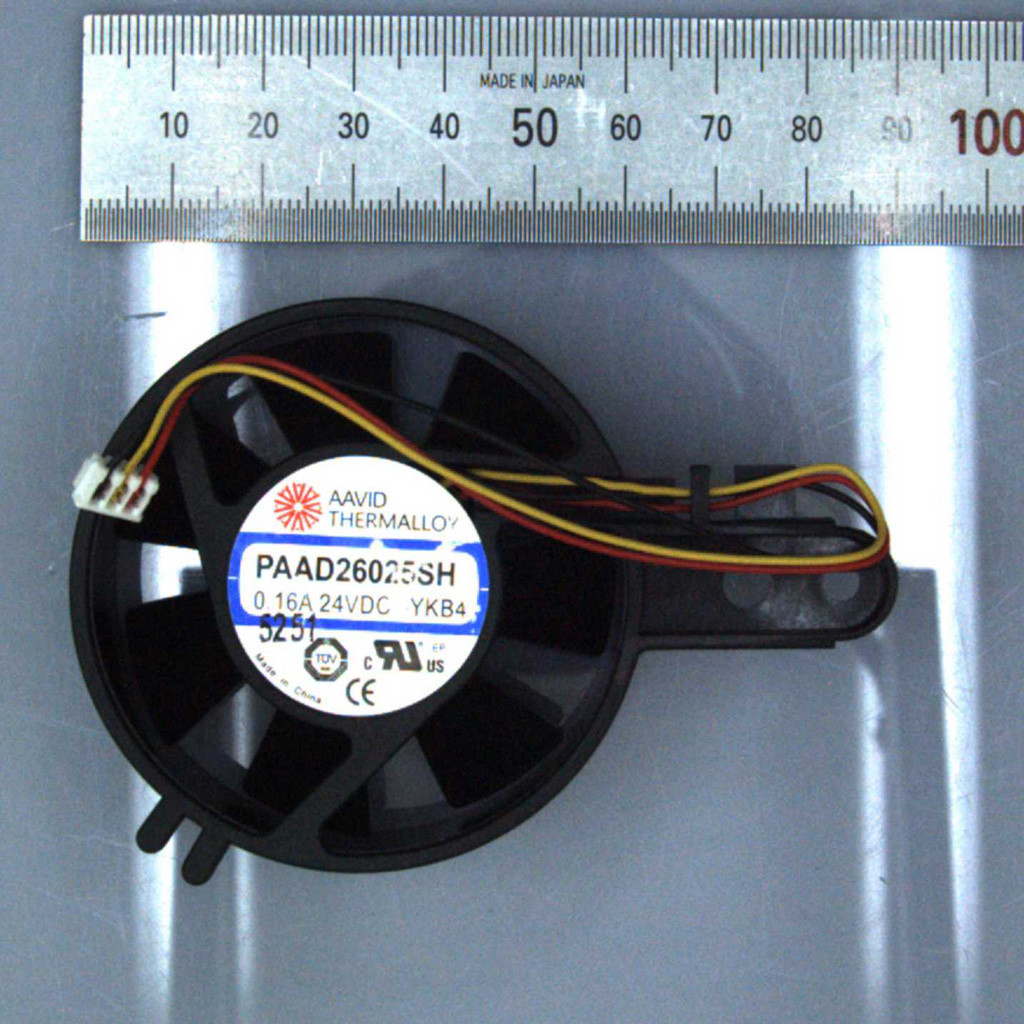 FAN-TYPE 6;120MA,4.00MMH20,0.424M 3/MI - HP Genuine Replacement Spare Parts - JC31-00160C-HP
