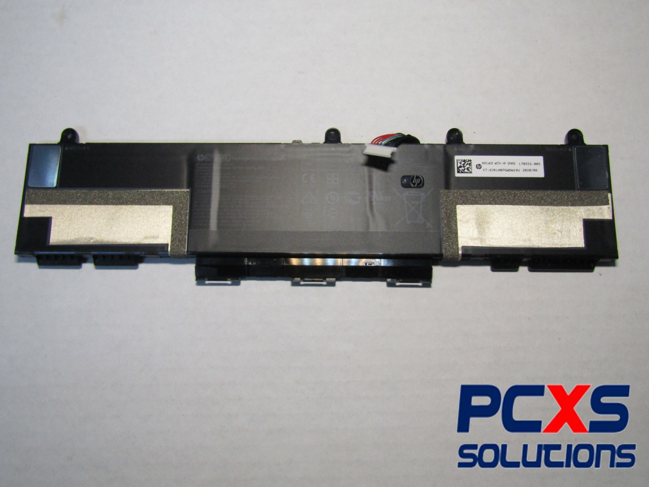 HP 3-Cell 53Wh Li-ion Battery with 4.59Ah Capacity (CX03053XL-PL) - HP Genuine Replacement Spare Parts - L78551-005-HP